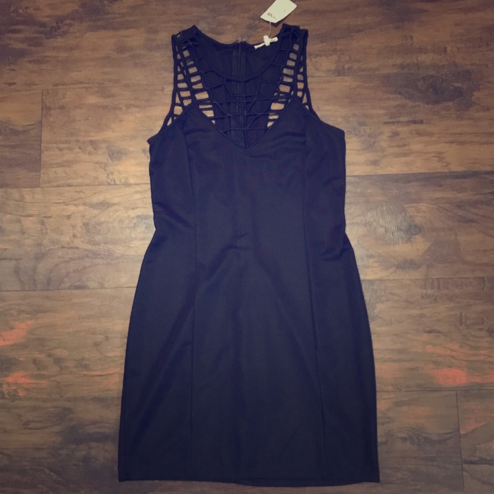 Charlotte Russe black mini dress NWT